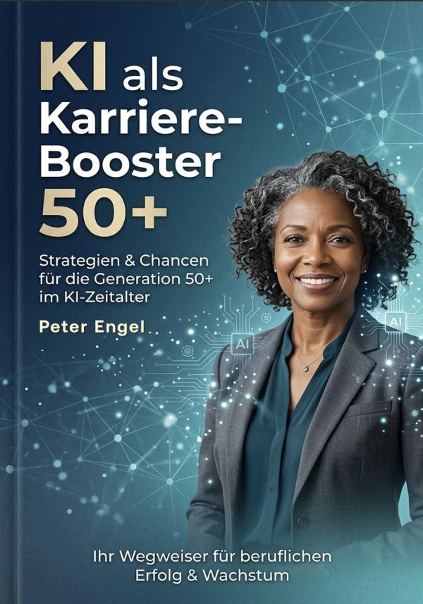 Buchcover: KI als Karriere-Booster 50+